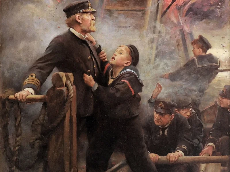 1859-Lance Calkin - L'incendio di Golia